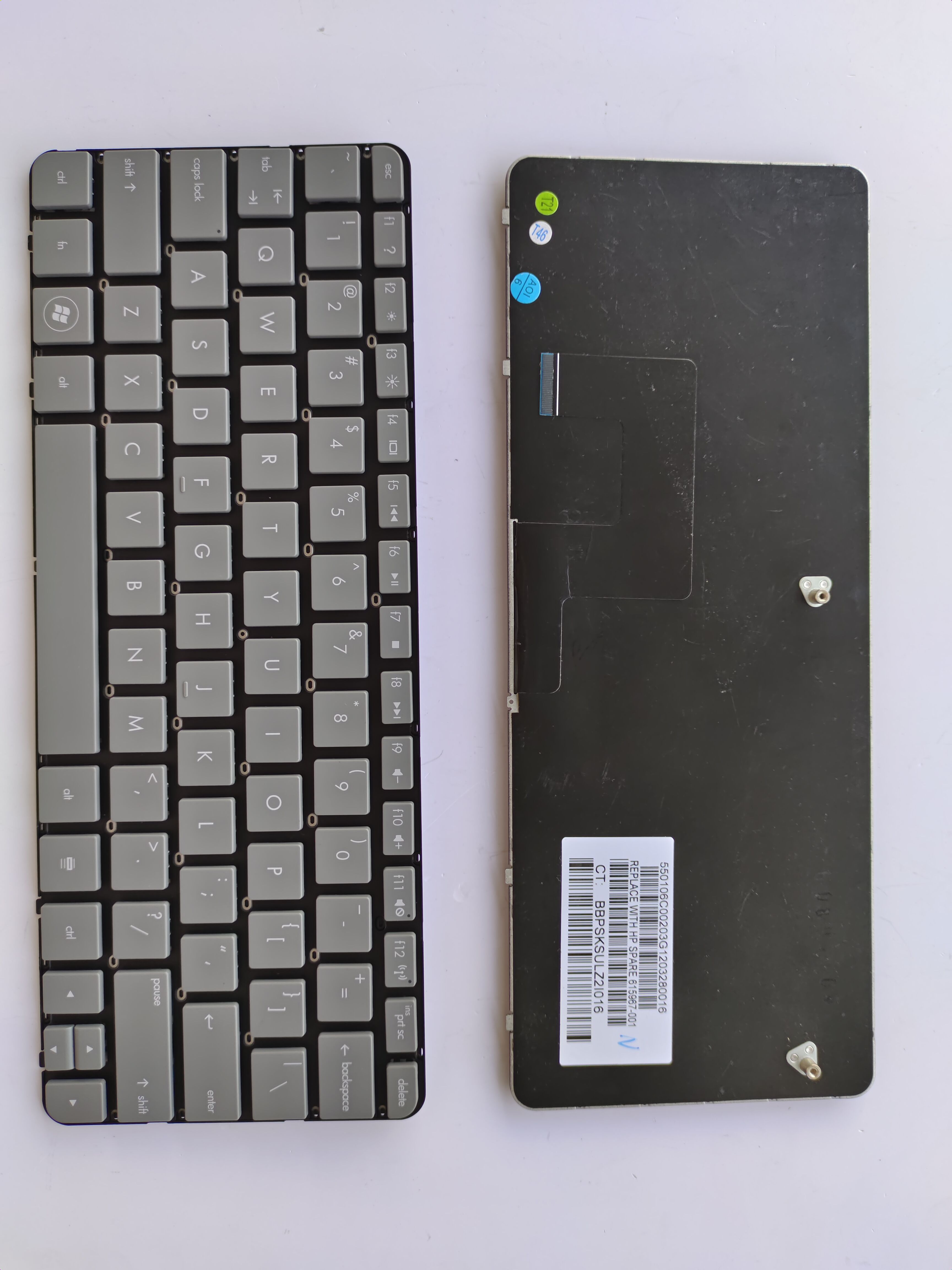Picture of New Replacement Laptop Keyboard For HP MINI100E Grey US Layout
